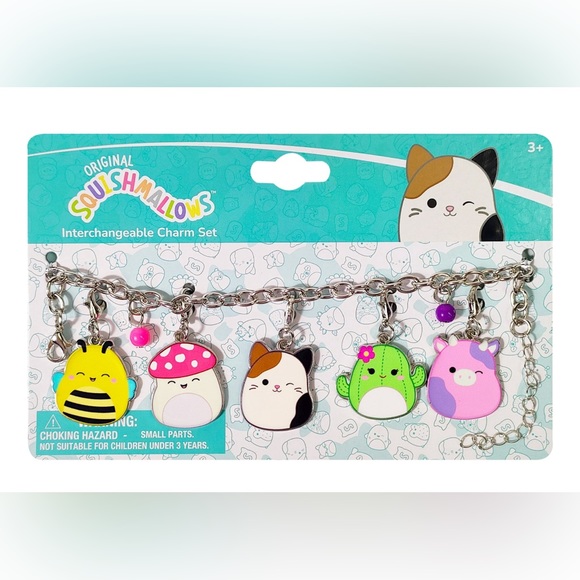 Squishmallows Add a Charm Interchangeable Bracelet Set NEW - Picture 4 of 12